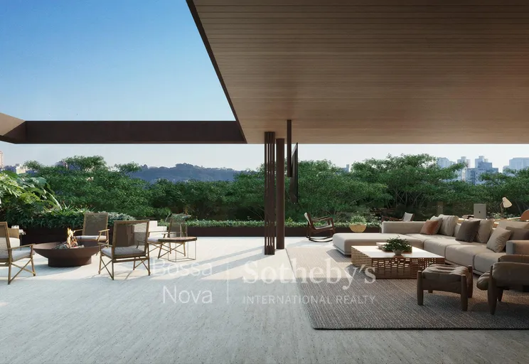 Sala de Estar e Rooftop - Imagem 1